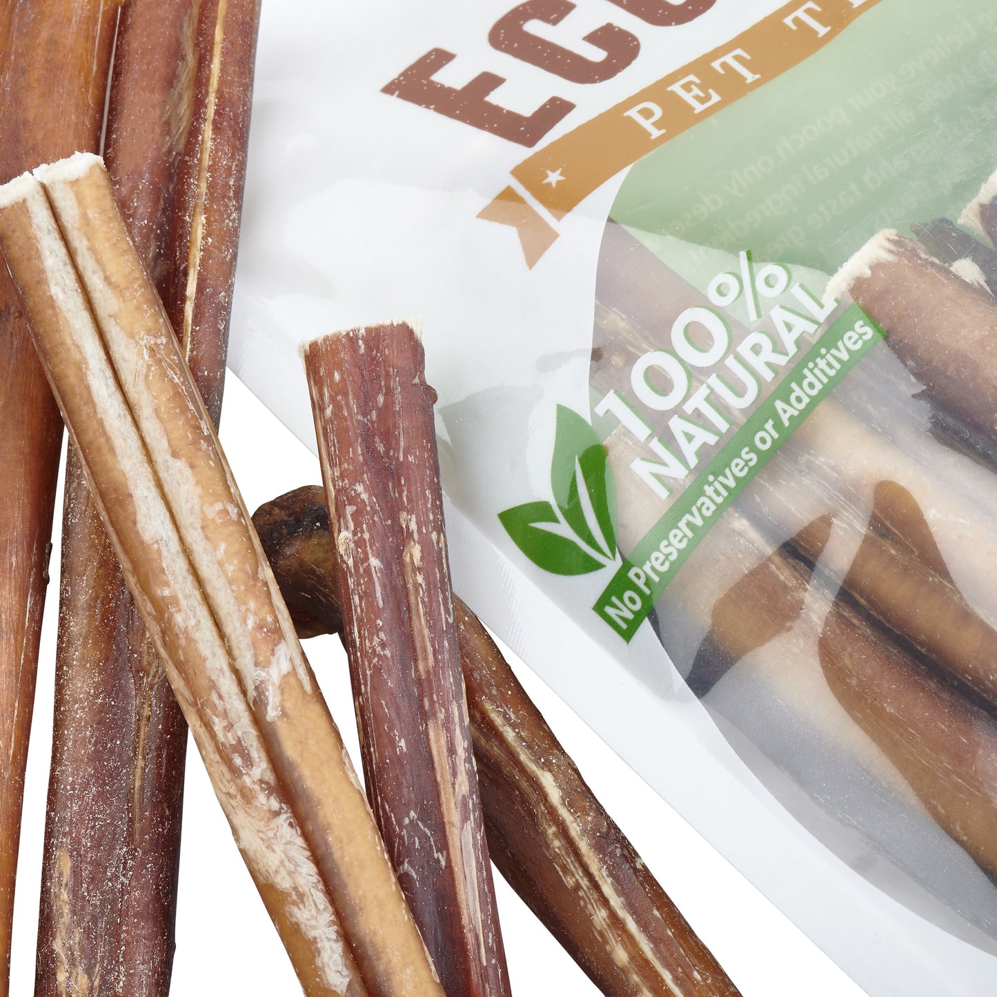 Premium Grass-Fed Beef Bully Sticks – All-Natural & Long-Lasting